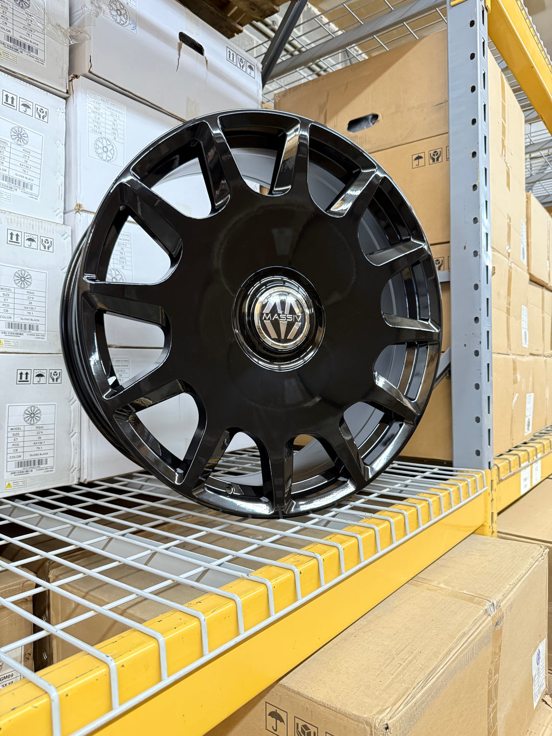 24" Massiv 927 WHEELS GLOSS BLACK 5x115 5x120 FOR DODGE CHARGER CHALLENGER 392 CHRYSLER 300 SRT8 CHEVY CAMARO ROVER RANGE ROVER HSE SPORT LEXUS LS BMW X5 X6