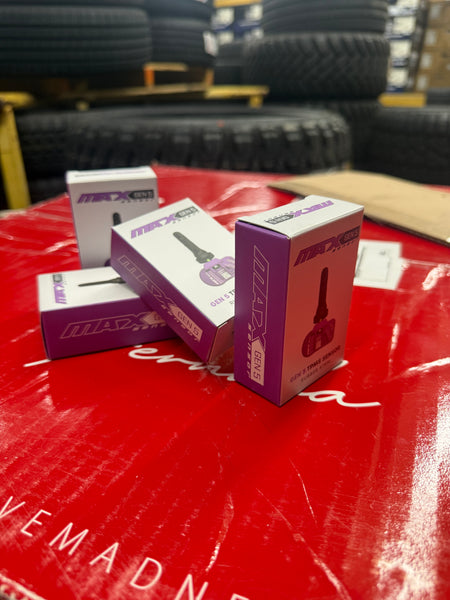 SET OF 4 RUBBER TPMs SENSORS