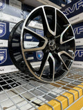 20" Mercedes Benz W839 WHEELS IN GLOSS BLACK & MACHINE 5x112 FOR E E350 E500 CLS, SL, CL S550 S560 S580 S600 S63 GLA GLC GLE EQB EQS
