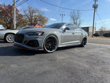 22” AZAD Gloss Black with Chrome Lip 5x112 For AUDI RS5 RS6 RS7 S8 A8 Q8 Q7