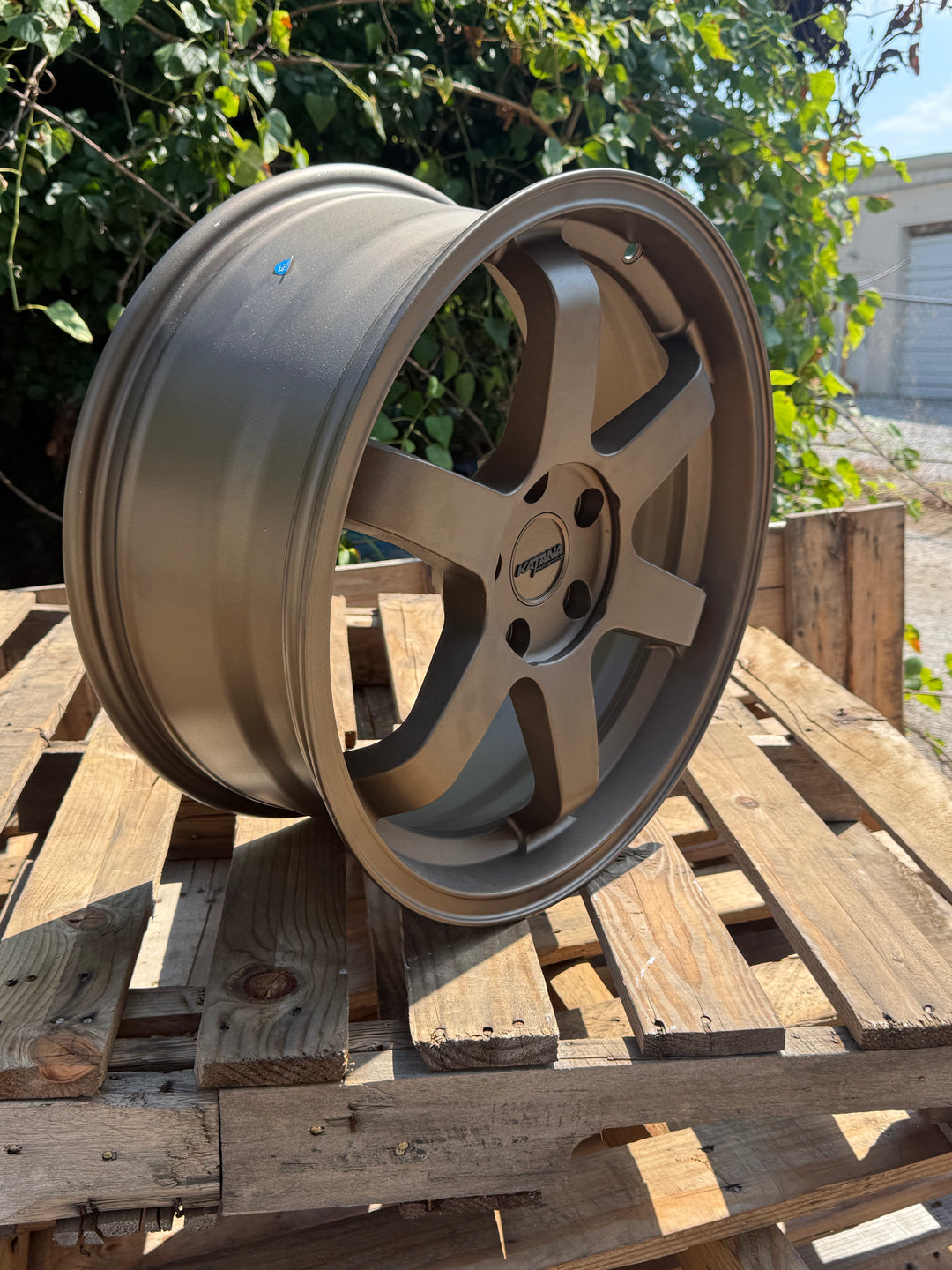 Katana 18" KR08 MATTE BRONZE 5x114.3 FOR INFINITY G35 G37 LEXUS IS300 IS350 LS400 RX300 HONDA ACCORD CIVIC PILOT TOYOTA CAMRY KIA STINGGER K5