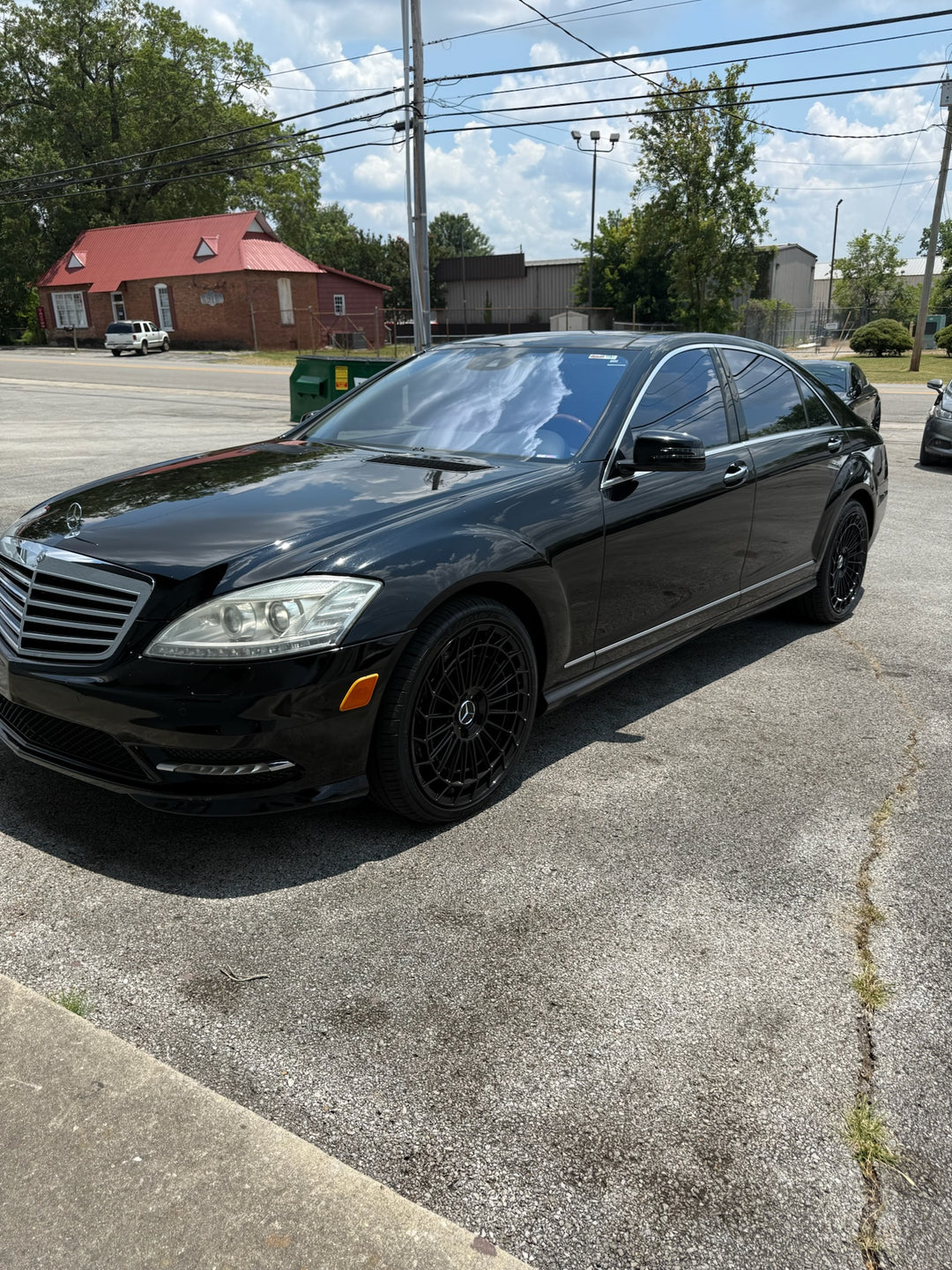 20" Mercedes Benz W040 Style Wheels in Gloss Black