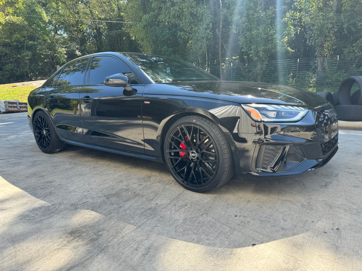 20" 623 Audi RS STYLE WHEELS IN GLOSS BLACK FITS AUDI A4 S4 RS4 A5 S5 RS5 A6 S6 RS6 A7 A8 Q3 SQ3 Q5 SQ5 Q7 SQ7