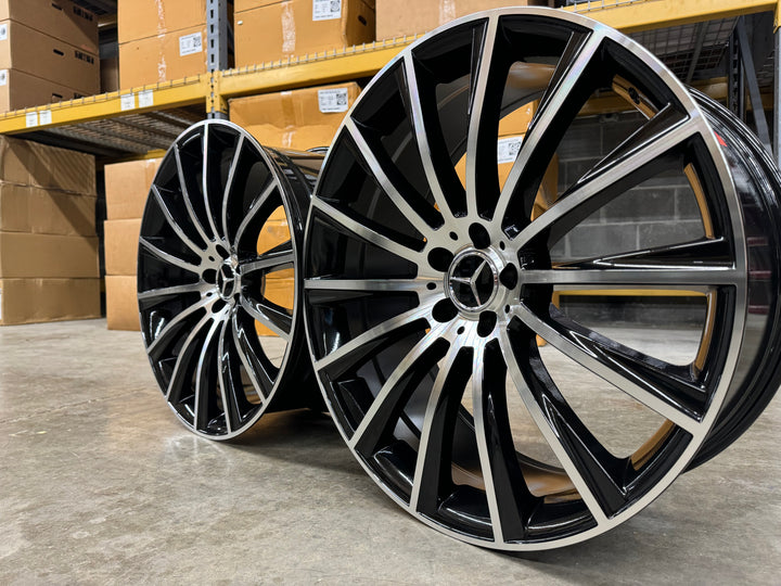 22" Mercedes Benz WHEELS 5x112 FOR E E350 E500 CLS, 4MATIC S550 S560 S580 GLA GLC GLE EQB EQS