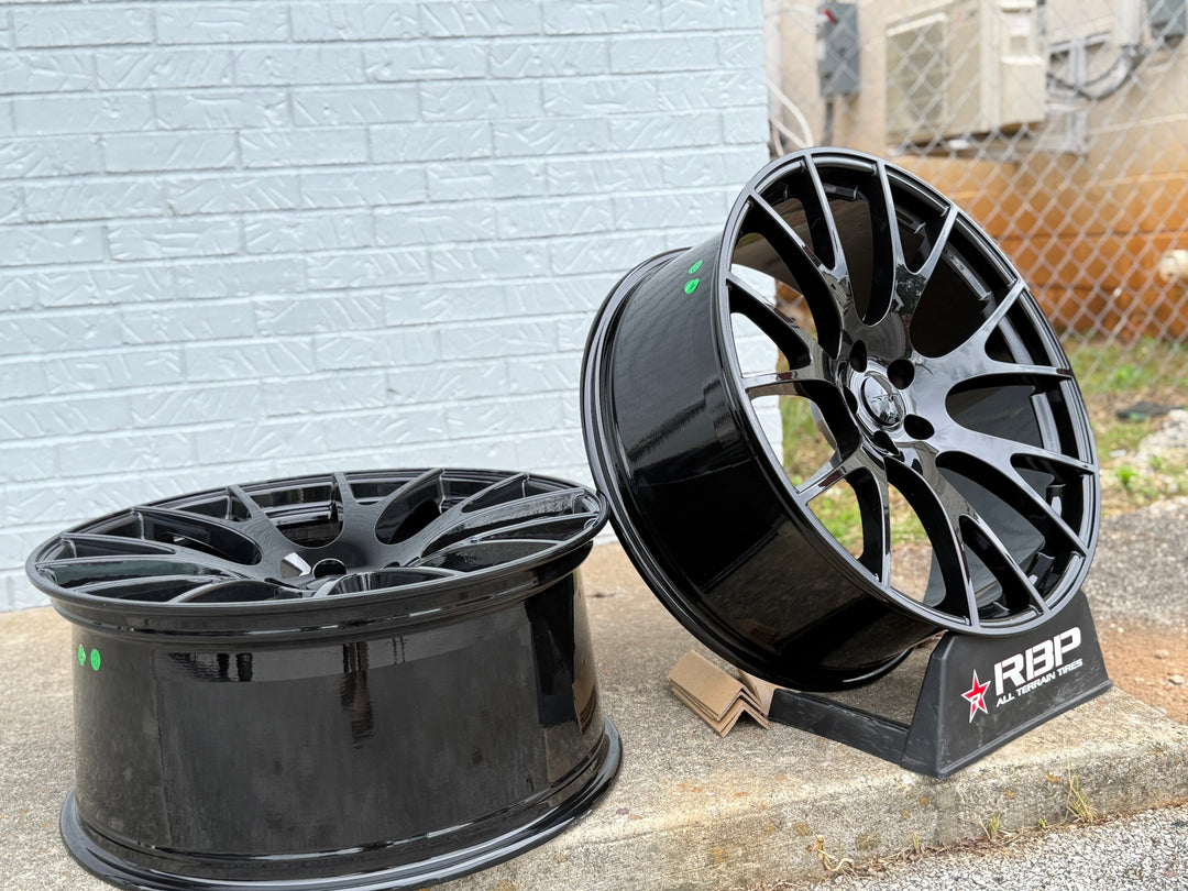 20” 22” Dodge Charger, Challenger SRT Hellcat 218 style wheels in gloss black 5x115 Fits non wide body challenger charger Chrysler 300