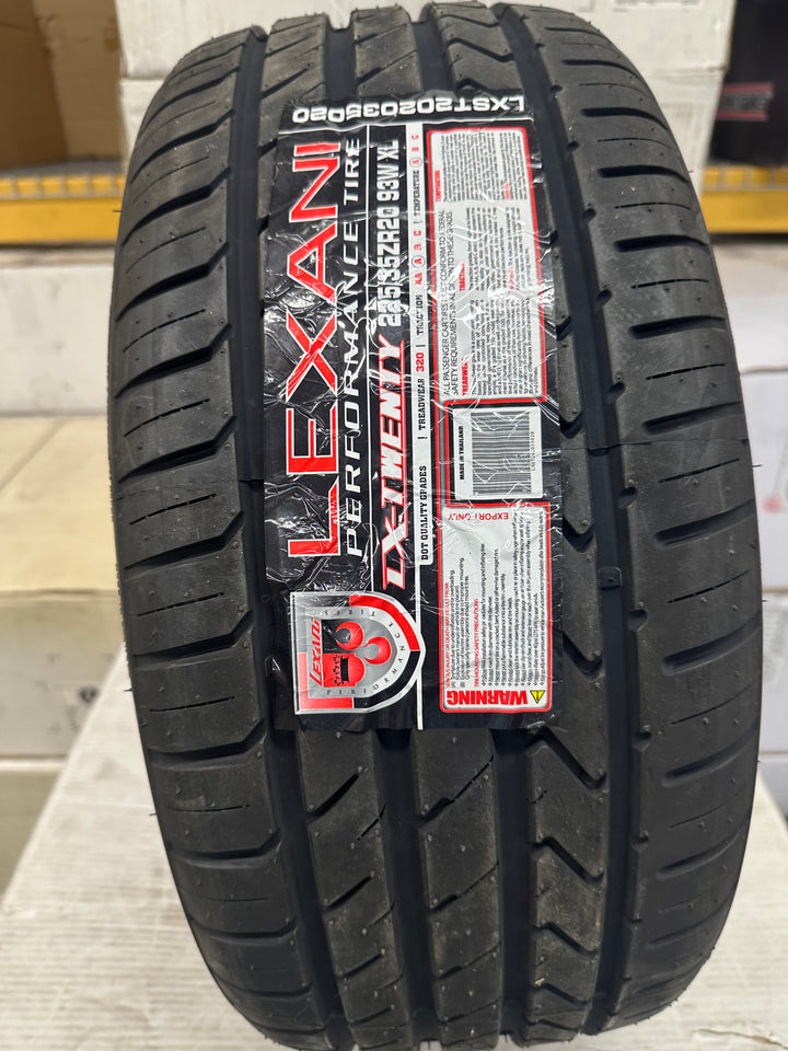 225/35ZR20X Lexani Lx-Twenty