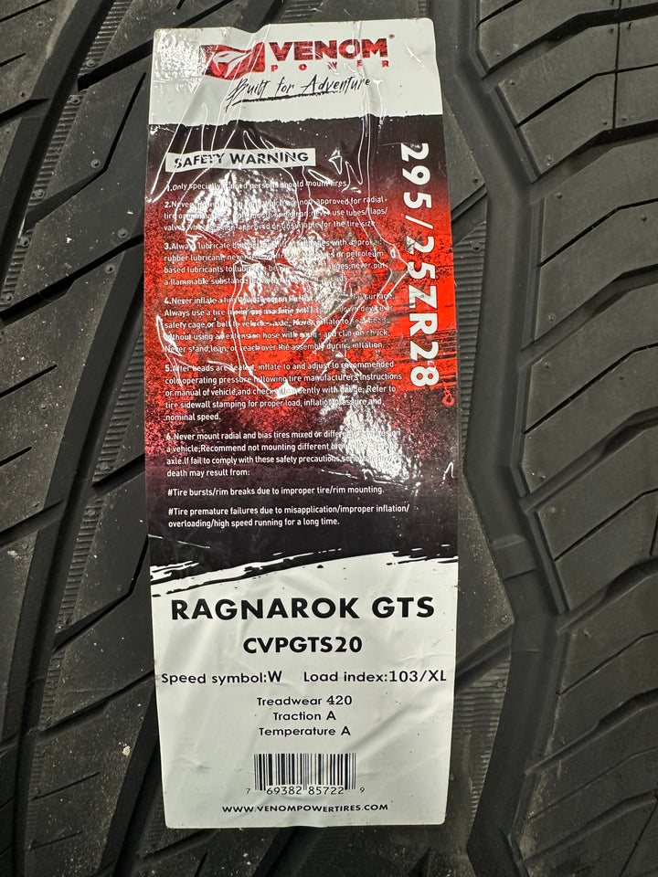 295/25ZR28 Venom Power