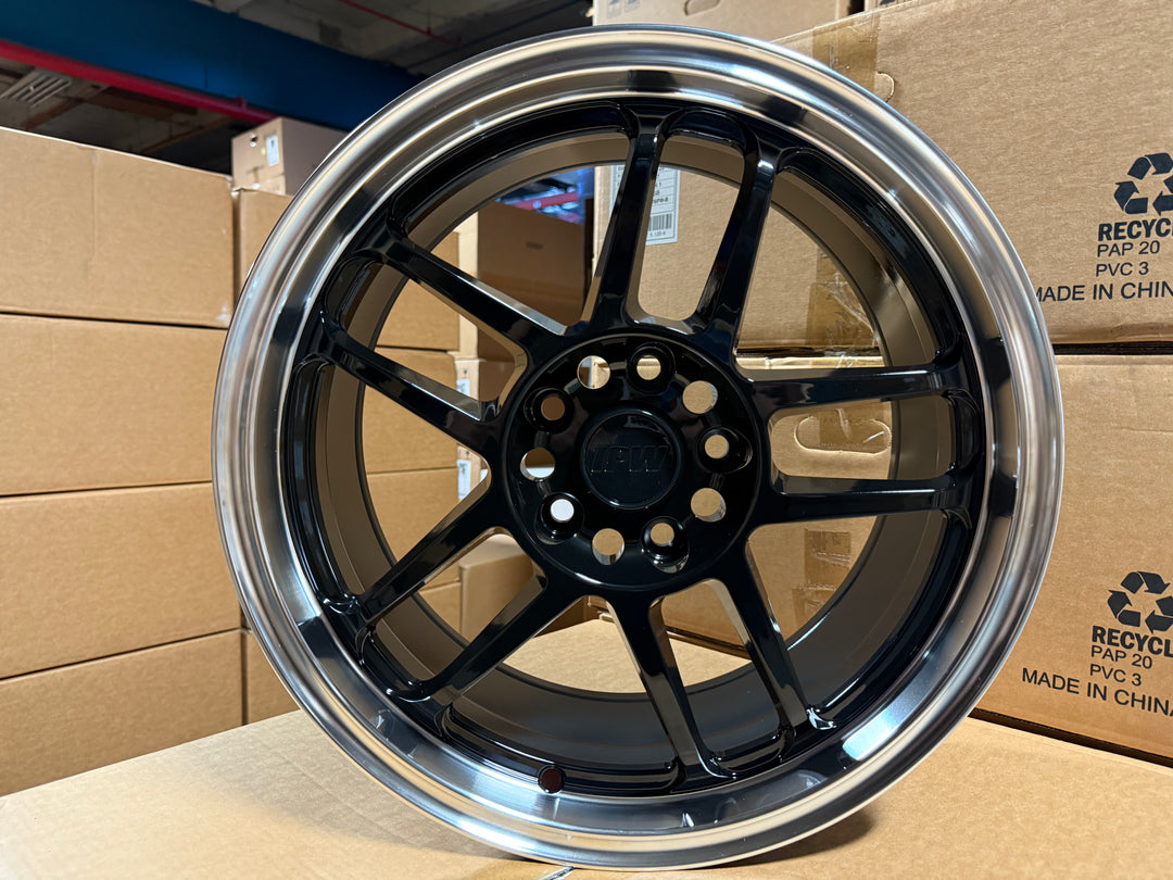 17" 5x4.5 high offset