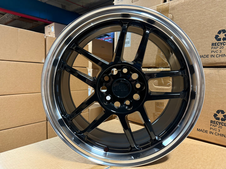 17" 5x4.5 high offset