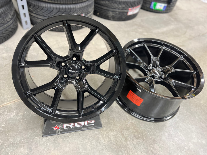 20" Dodge SRT 562 Style Wheels Gloss Black fits Charger, Challenger, 300 & more