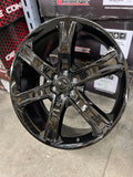 24" Ford F150, Expedition and Lincoln FD06 Style Rep Wheels in Gloss Black