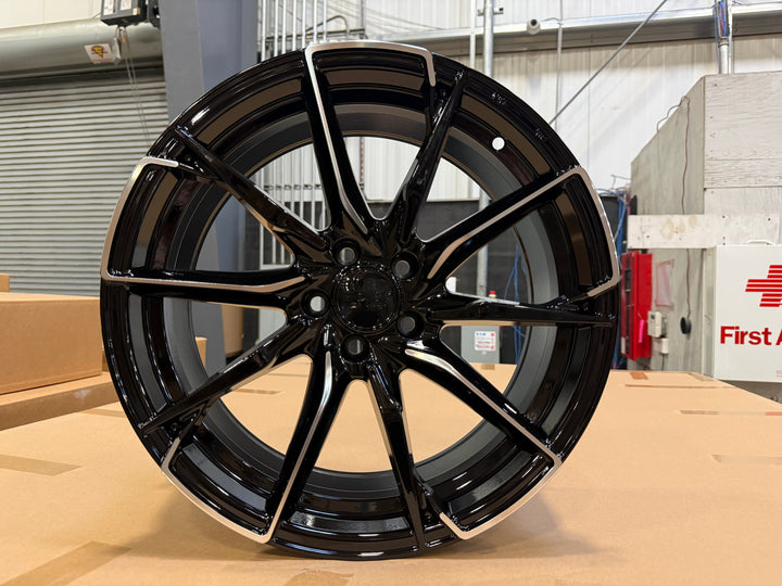 17" 5x4.5 high offset
