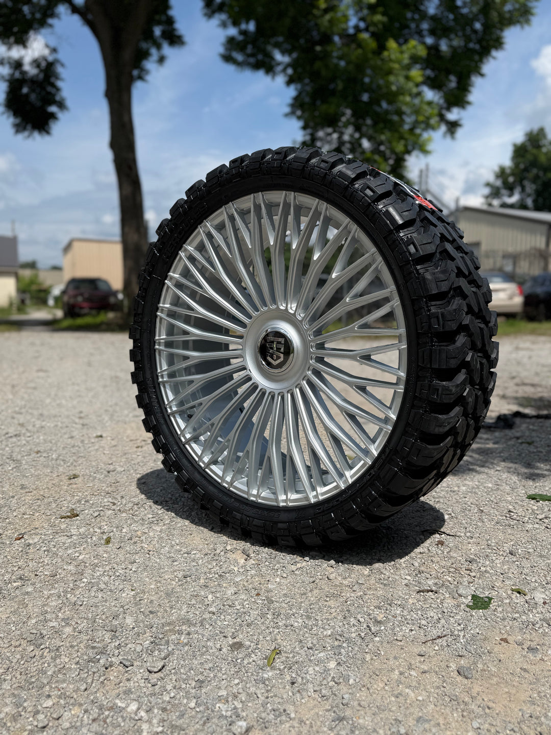26" TIS  507 BRUSHED 6x139 FITS CADILLAC ESCALADE DENALI YUKON CHEVY SILVERADO TAHOE SUBURBAN INFINITY QX80 DODGE RAM 1500 JEEP WAGONEER NISSAN TITAN