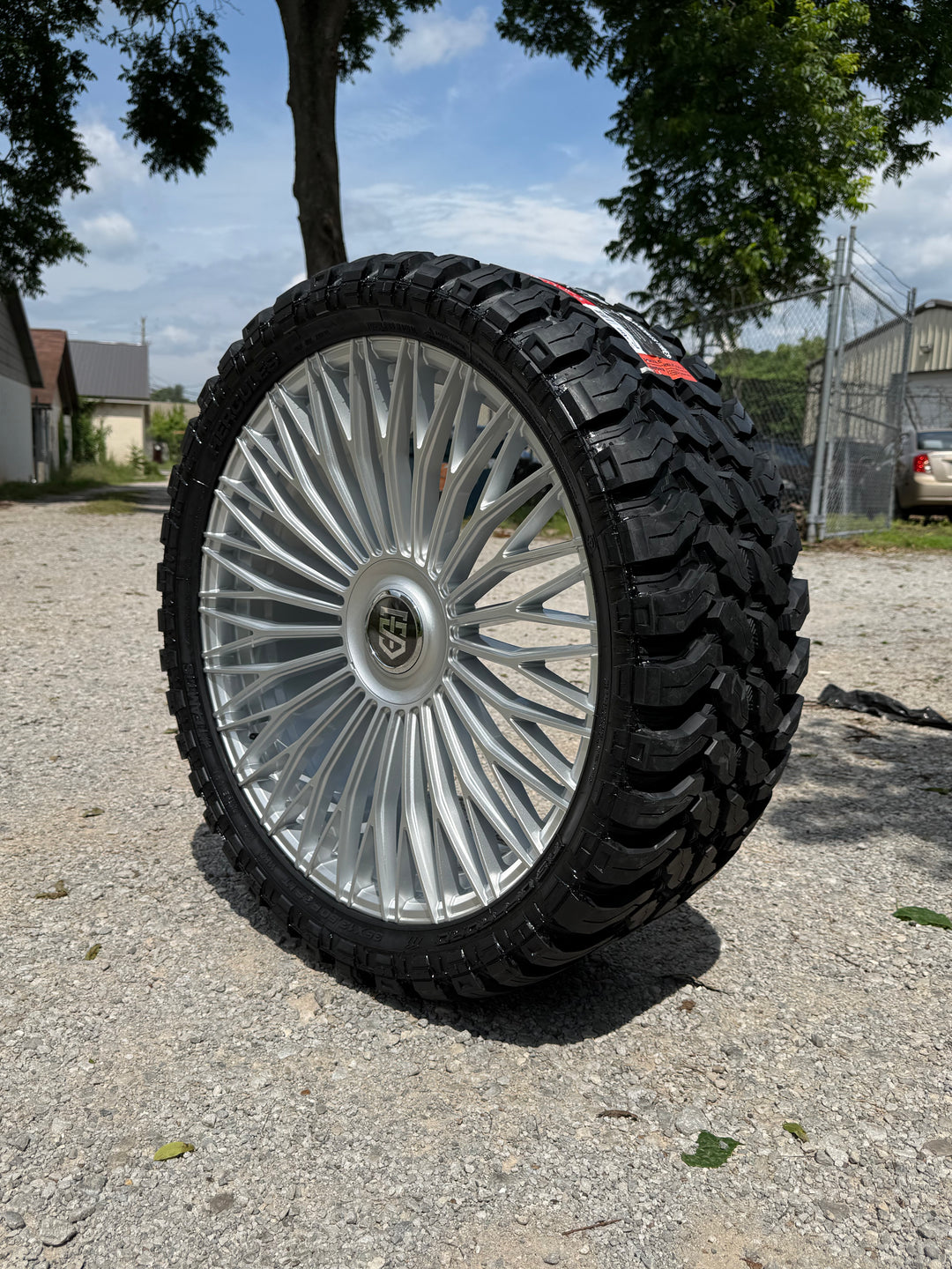 26" TIS  507 BRUSHED 6x139 FITS CADILLAC ESCALADE DENALI YUKON CHEVY SILVERADO TAHOE SUBURBAN INFINITY QX80 DODGE RAM 1500 JEEP WAGONEER NISSAN TITAN