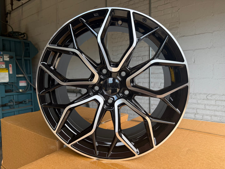 17" 5x4.5 high offset