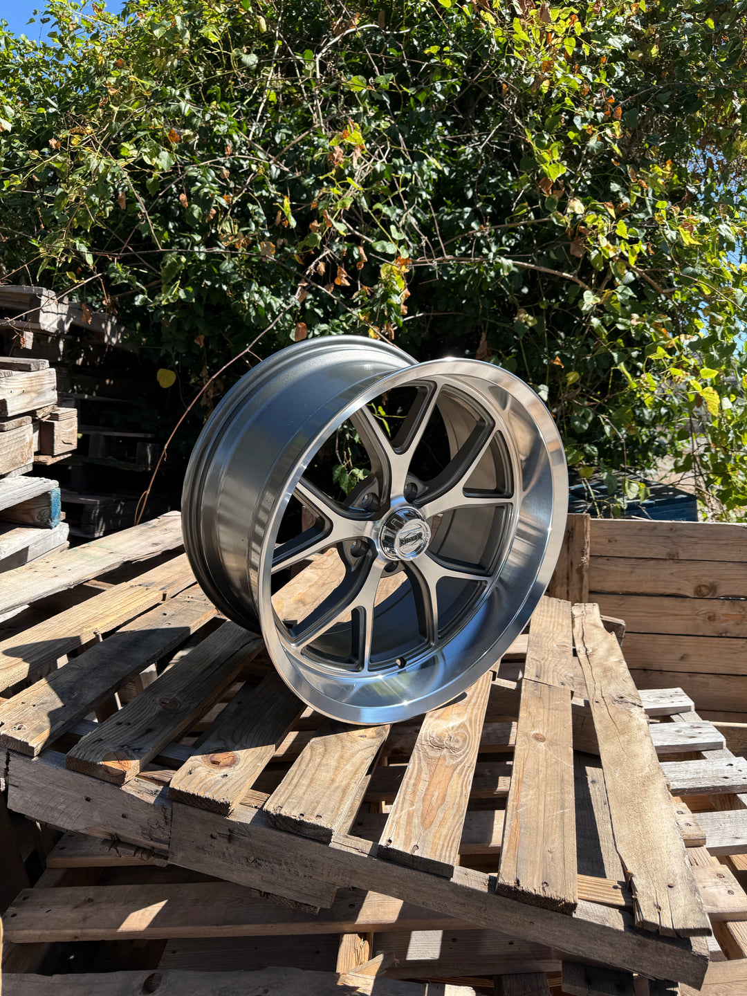 20" Ridler 661 Gloss Grey With Diamond Cut Face And Lip FITS 5 LUG GMC YUKON CHEVY SUBURBAN SIERRA 1500 C10 OBS TAHOE BUBBLE &amp; DONK CAPRICE IMPALA