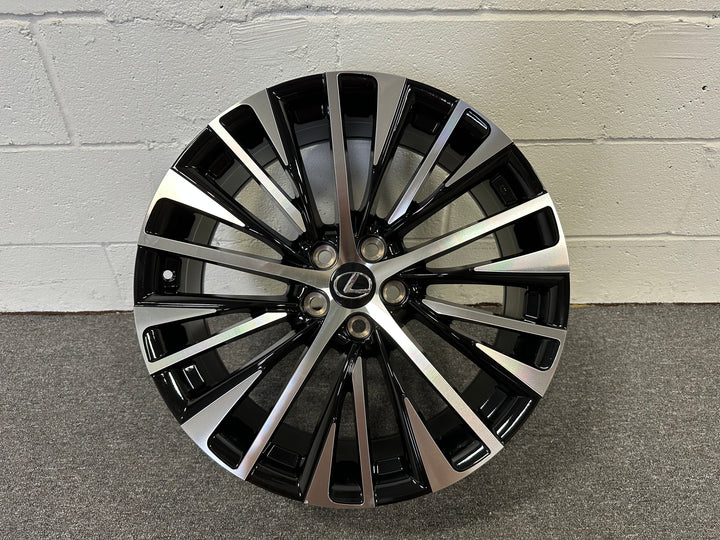 20" Lexus REP W270 Black & Machine Wheels 5x114.3 for ES GS RX