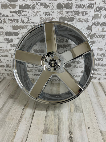 24" DUB BALLER S115 Chrome