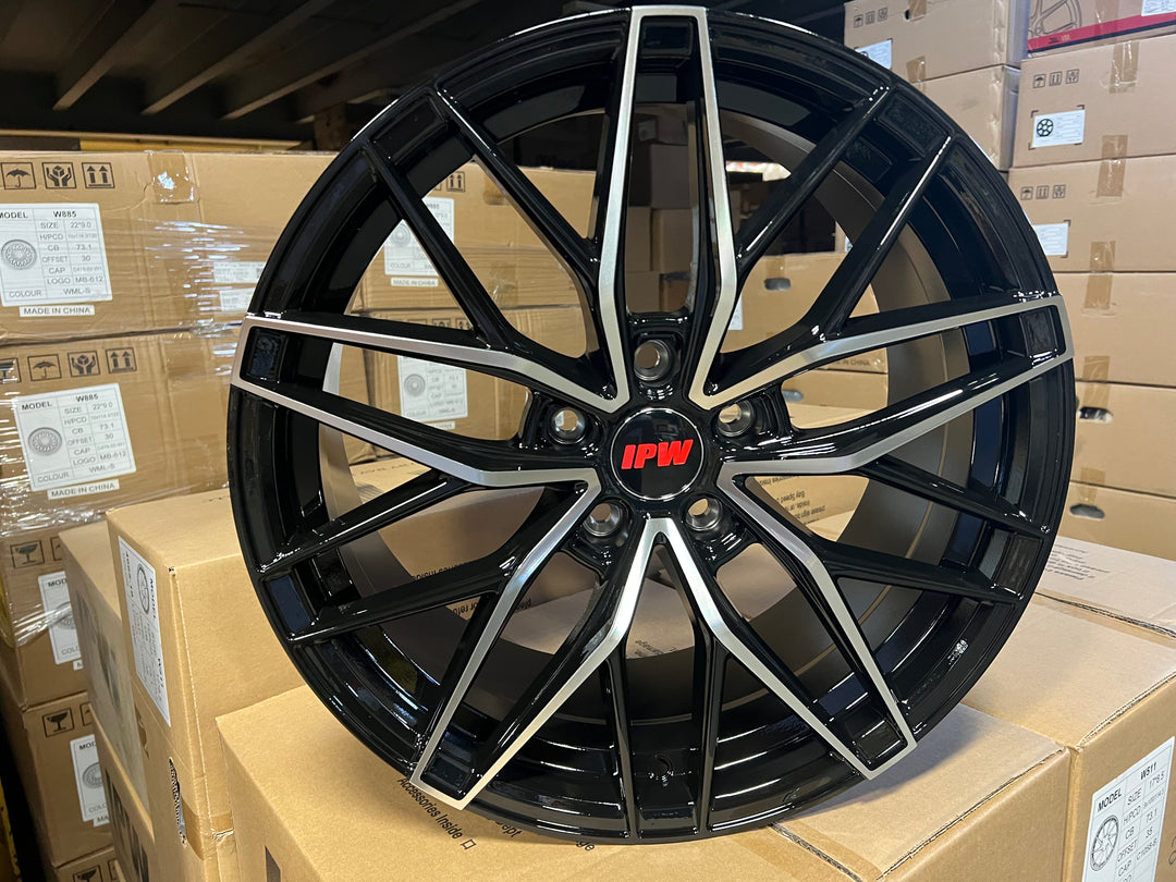 17" 5x4.5 high offset