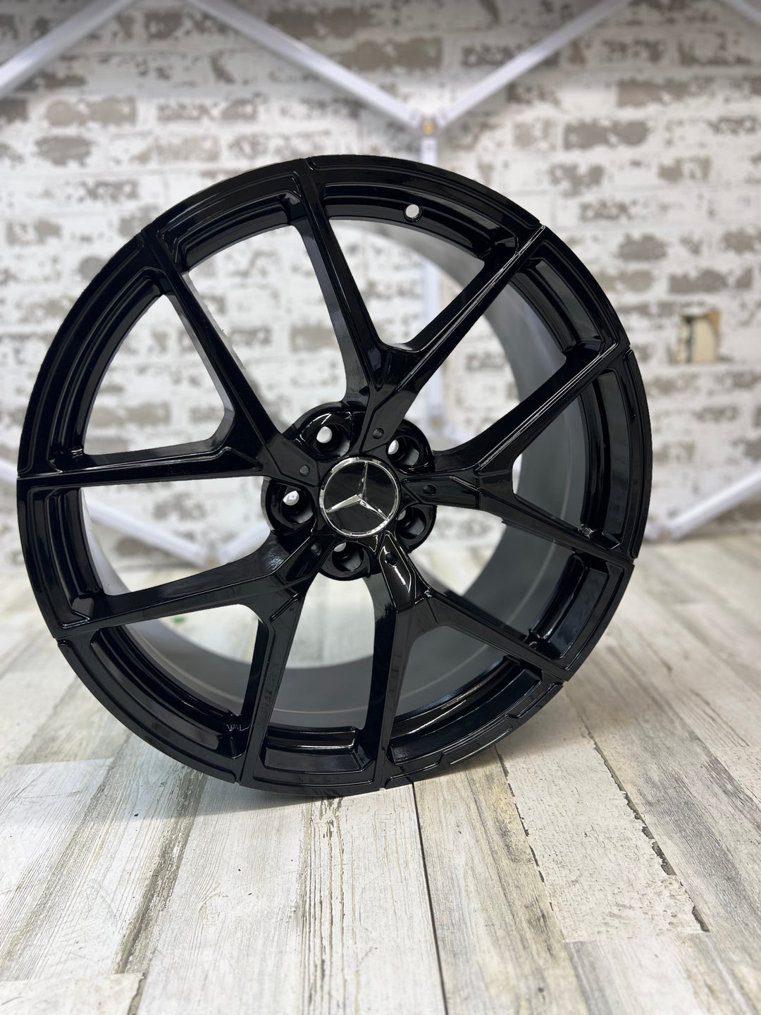20" Mercedes Benz W838 WHEELS IN GLOSS BLACK 5x112 FOR E E350 E500 CLS, SL, CL S550 S560 S580 S600 S63 GLA GLC GLE EQB EQS