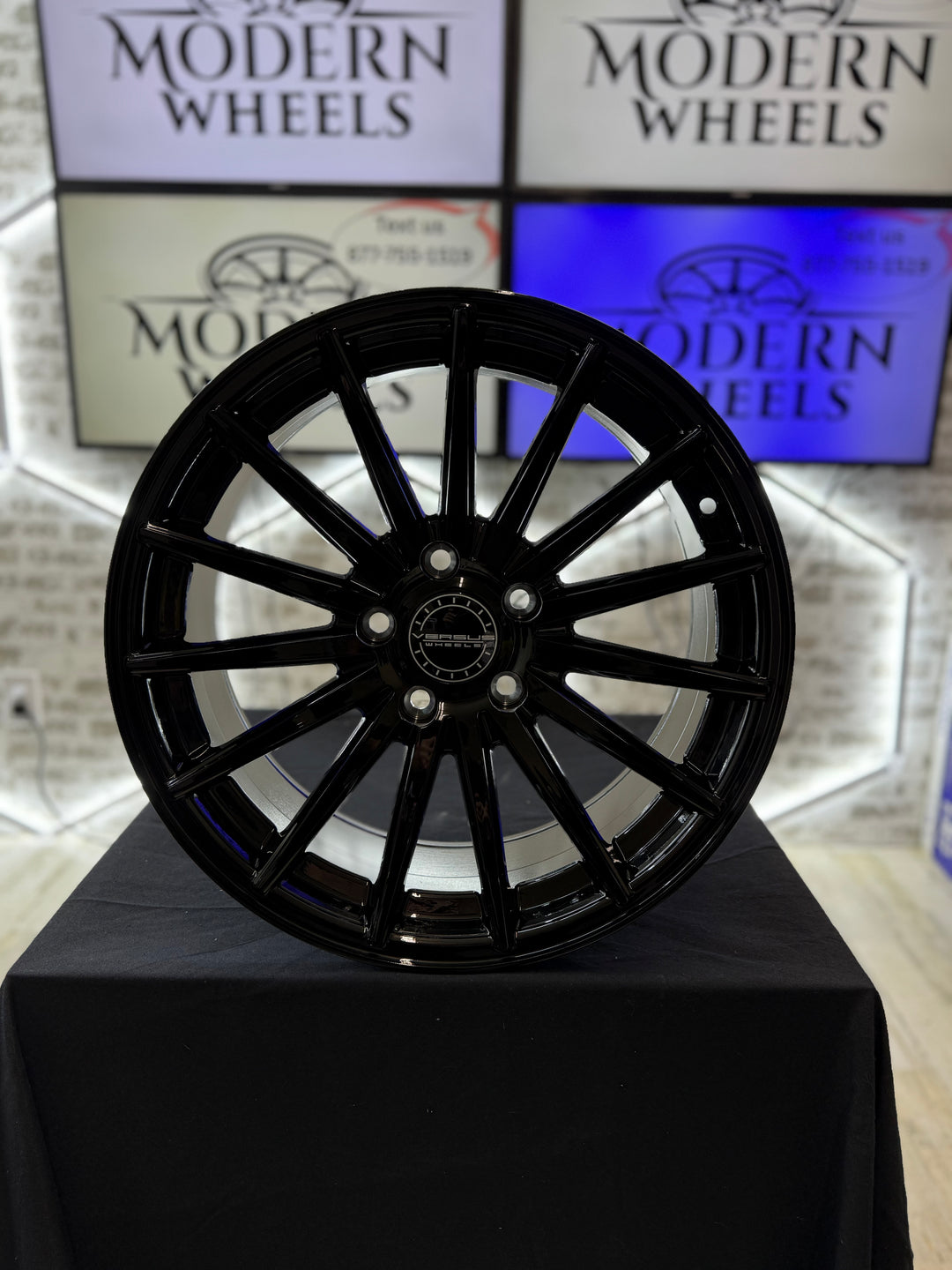 17" Versus Racing VS74 5x114.3  fits most Honda, Nissan , Toyota, Hyundai, Kia, Lexus, mustang , newer Malibu Nissan