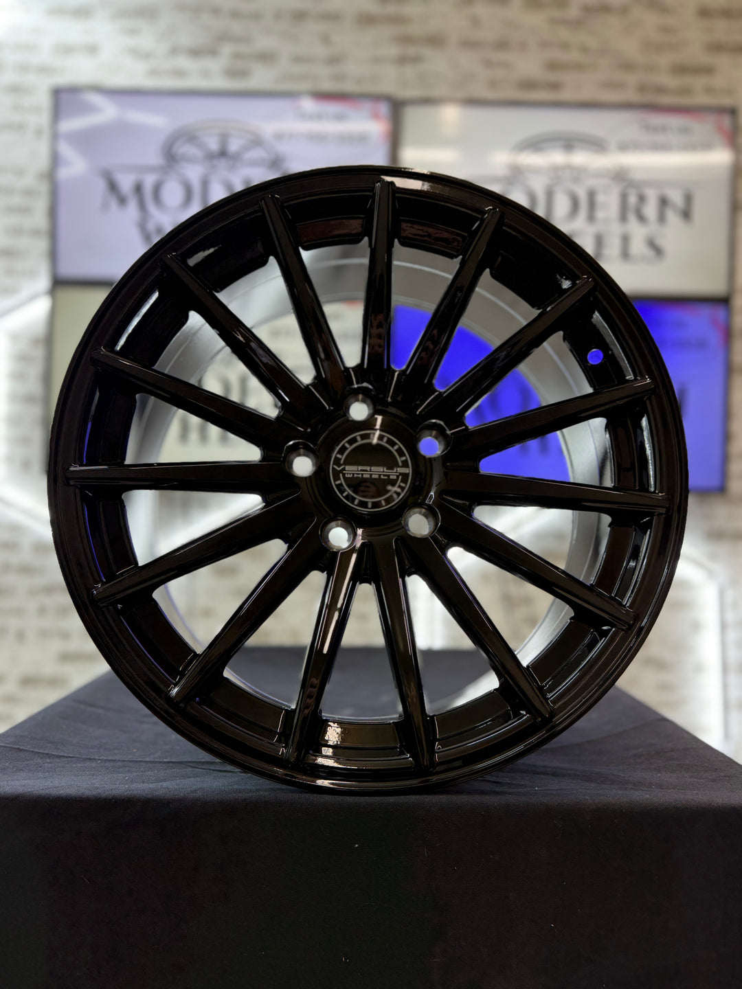 17" Versus Racing VS74 5x114.3  fits most Honda, Nissan , Toyota, Hyundai, Kia, Lexus, mustang , newer Malibu Nissan