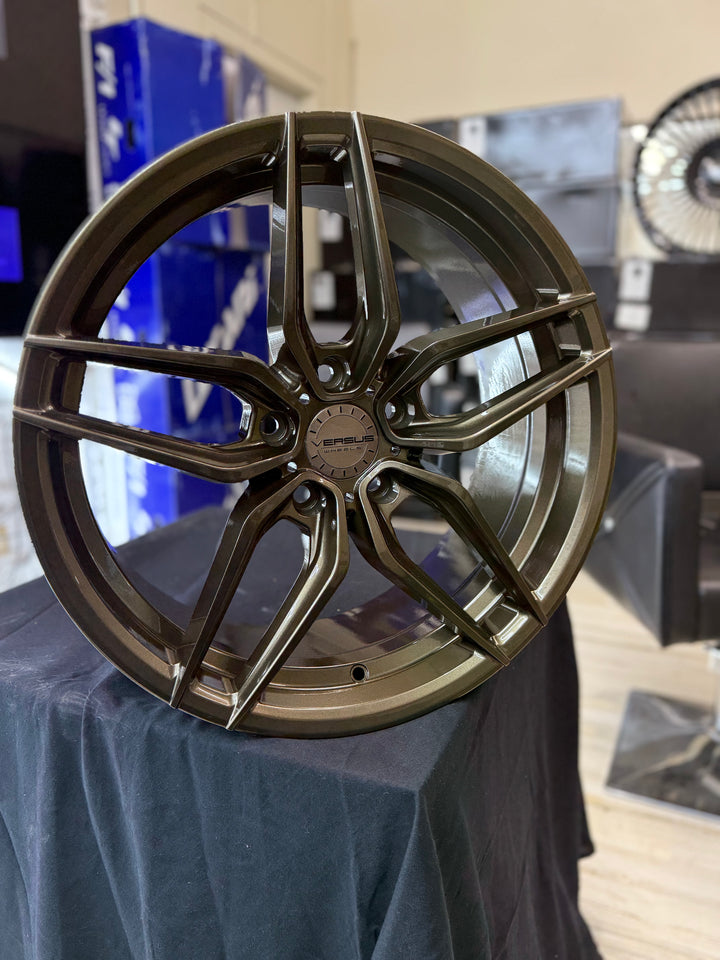 18" Versus VS7371 Gloss Bronze 5X114.3  FOR MUSTANG INFINITY G35 G37 LEXUS ES GS IS300 IS350 LS400 RX300 NISSAN 370Z 350Z