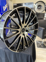 20" 5x114.3 Versus VS11 BLACK Machine Face