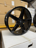 20" 5x114.3 NV Wheels NVV BLACK