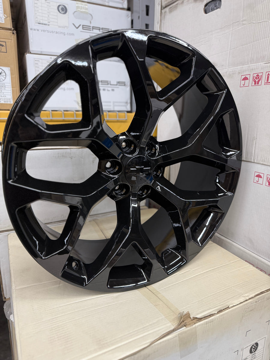 Snowflake Reps Gloss black GM09 – Modern-Wheel