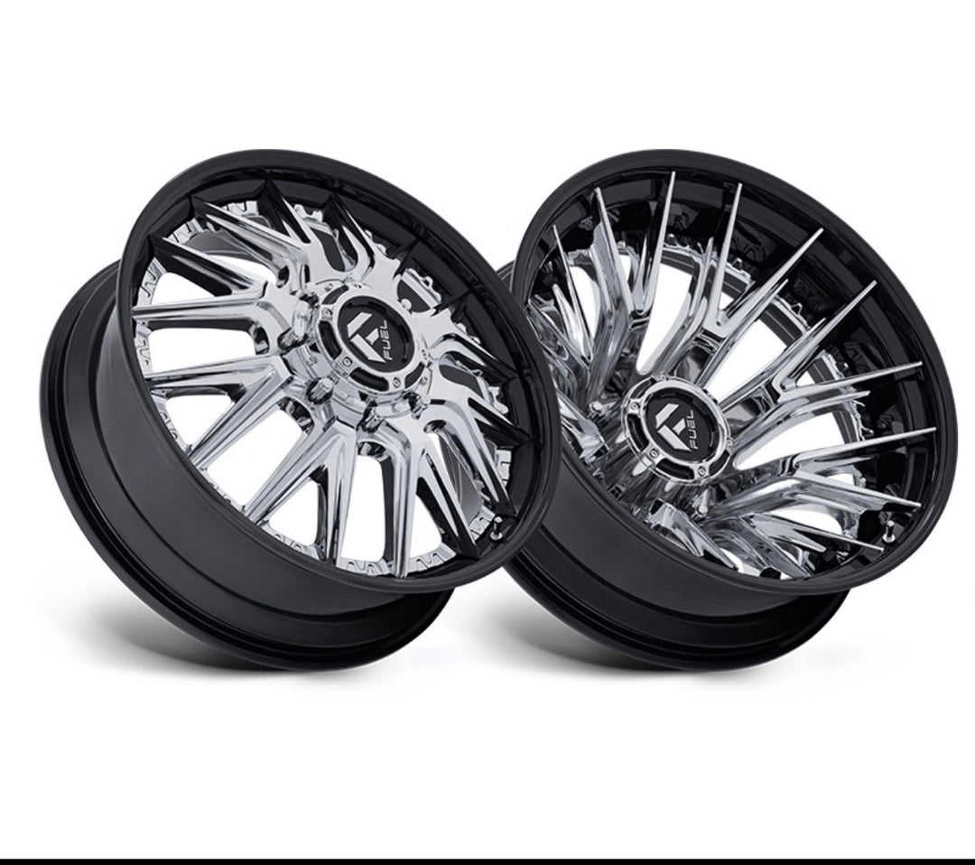 24" Dually Wheel & Tire Package Fits Chevy GMC 3500 8x210