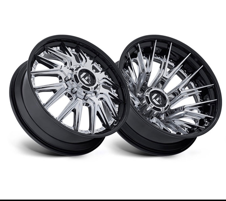 24" Dually Wheel & Tire Package Fits Chevy GMC 3500 8x210