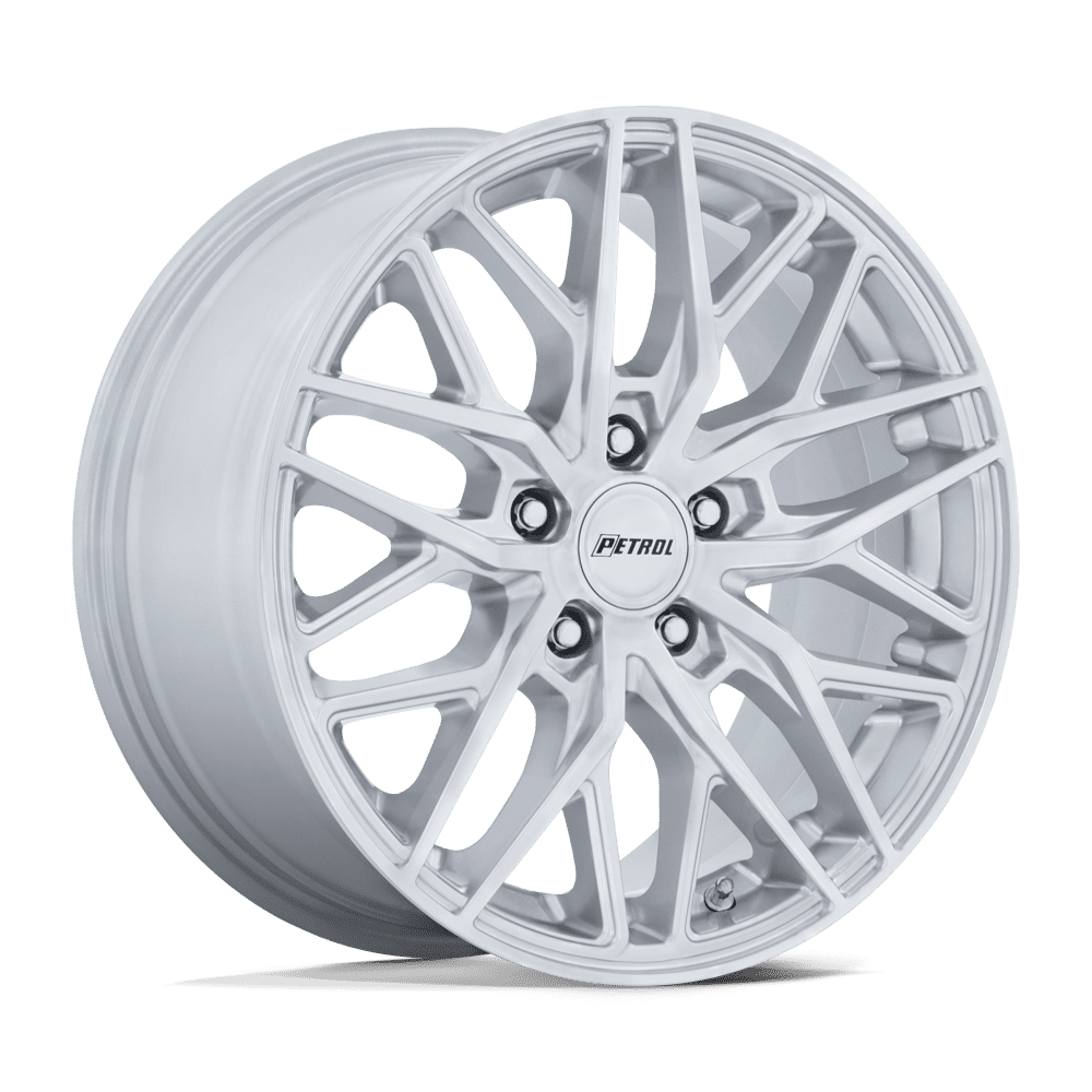 20" 5x108 Silver Machined and Brushed SPECIAL ORDER OPTIONS FOR FORD 2012^ FUSION ESCAPE MAVERICK LINCOLN MKX NAUTILUS CORSAIR MKZ CONTINENTAL LS 22^ ZEPHYR JAGUAR XF XFR XJ XJL XJLR E PACE F PACE LAND ROVER DISCOVERY EVOQUE VELAR
