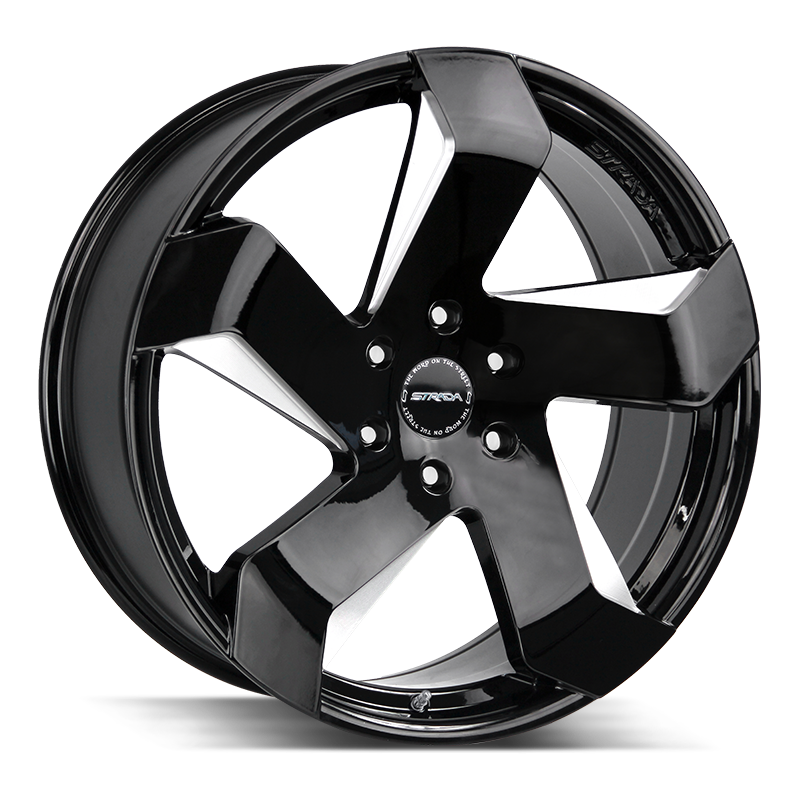 24" Black and Machined 6X139.7 6x5.5 FITS CADILLAC ESCALADE DENALI YUKON CHEVY SILVERADO TAHOE SUBURBAN INFINITY QX80 DODGE RAM 1500 JEEP WAGONEER NISSAN TITAN