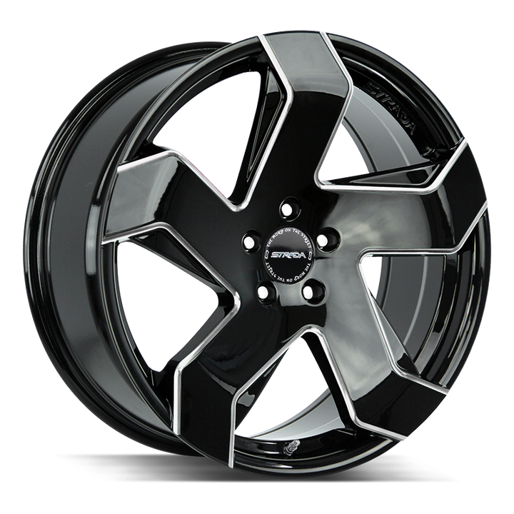 24" Black and Machined 6X139.7 6x5.5 FITS CADILLAC ESCALADE DENALI YUKON CHEVY SILVERADO TAHOE SUBURBAN INFINITY QX80 DODGE RAM 1500 JEEP WAGONEER NISSAN TITAN