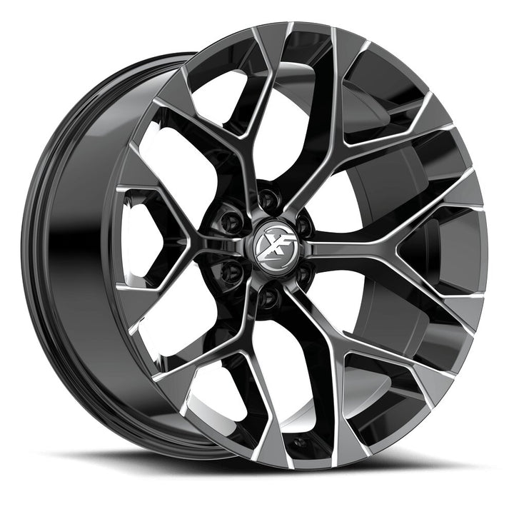 24" SNOWFLAKE REP 6X139.7 6x5.5 FITS CADILLAC ESCALADE DENALI YUKON CHEVY SILVERADO TAHOE SUBURBAN INFINITY QX80 DODGE RAM 1500 JEEP WAGONEER NISSAN TITAN