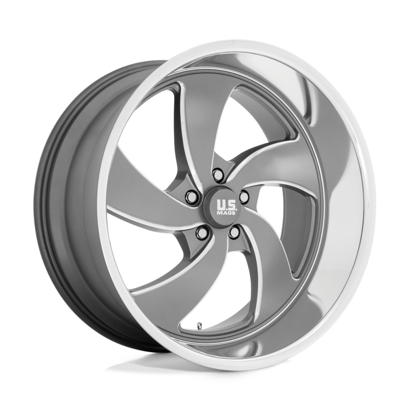 22" Brushed Wheels 5x4.75 5x120 FITS 1960s & 1980s IMPALA 1960s to 1980s CAMARO CHEVELLE CUTLASS MONTE CARLO Chevy S10 BLAZER