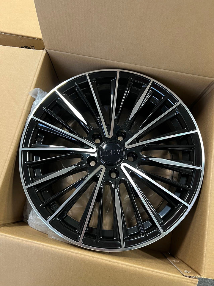 17" 5x4.5 high offset