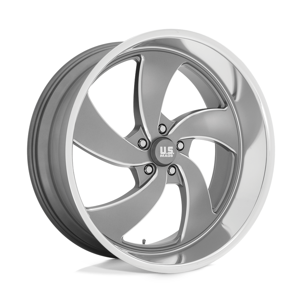 24" Brushed & Machine WHEELS 5x5 STAGGERED FITS 5 LUG GMC YUKON CHEVY SUBURBAN SIERRA 1500 C10 OBS TAHOE BUBBLE & DONK CAPRICE IMPALA