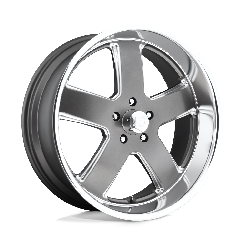 22" Brushed / Alloy Wheels 5x5 STAGGERED FITS 5 LUG GMC YUKON CHEVY SUBURBAN SIERRA 1500 C10 OBS TAHOE BUBBLE & DONK CAPRICE IMPALA