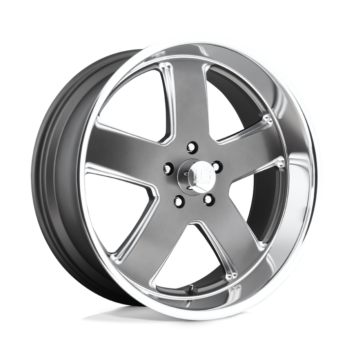 22" Brushed / Alloy Wheels 5x5 STAGGERED FITS 5 LUG GMC YUKON CHEVY SUBURBAN SIERRA 1500 C10 OBS TAHOE BUBBLE & DONK CAPRICE IMPALA