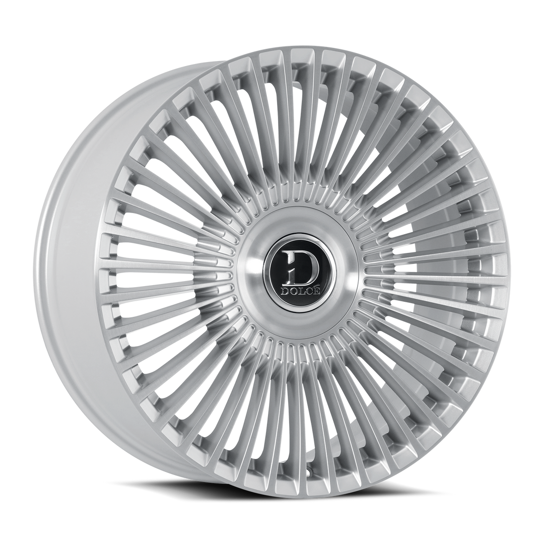 24" 5x108 Silver, Machined, and Brushed Special Order options