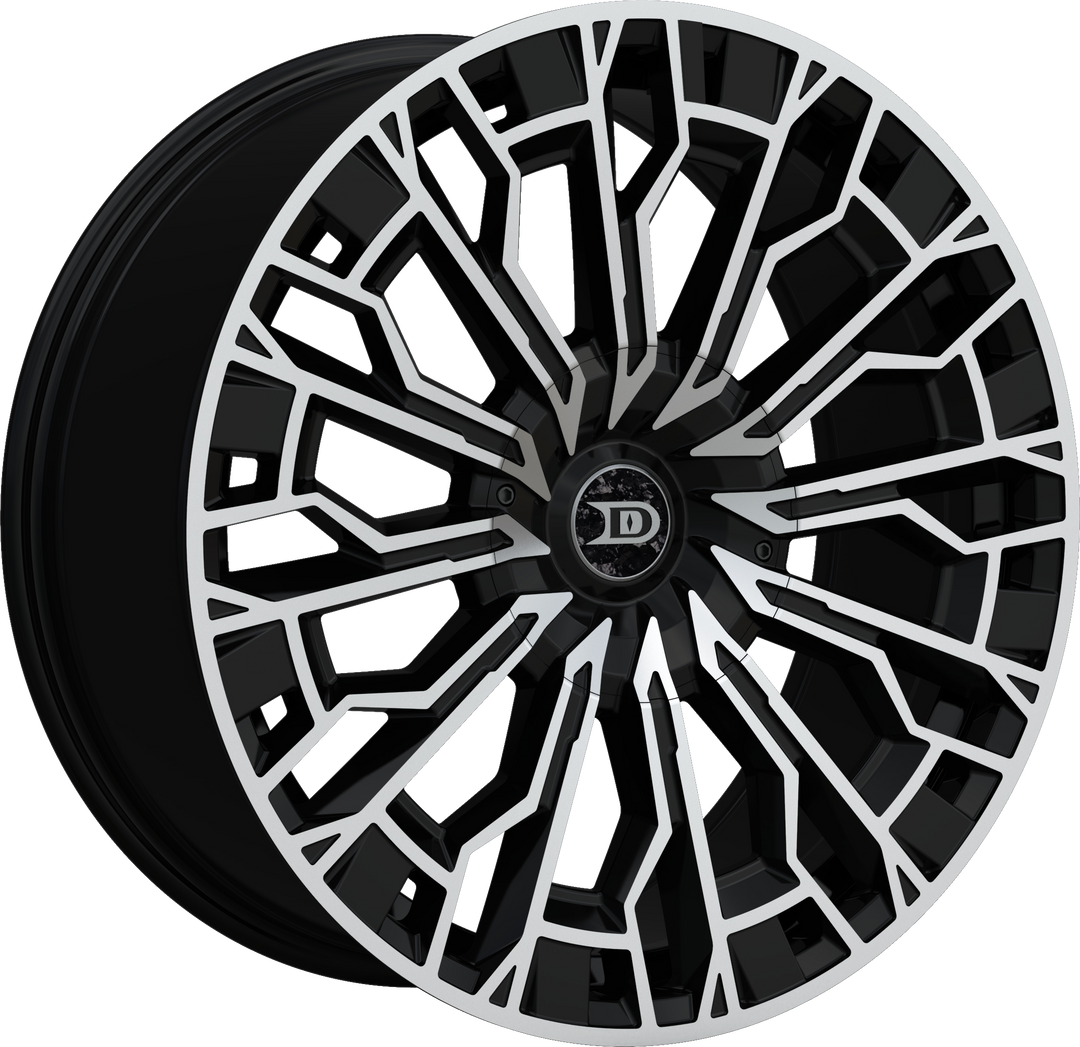 20" Black wheels 5X120 FOR CADILLAC CT4 CT5 CT6 CHEVY CAMARO 2014^ IMPALA 13-15 MALIBU, LAND ROVER RANGE ROVER HSE SPORT  TESLA MODEL S X