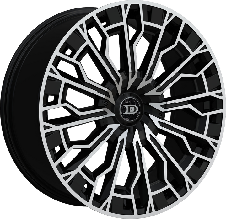 20" Black wheels 5X120 FOR CADILLAC CT4 CT5 CT6 CHEVY CAMARO 2014^ IMPALA 13-15 MALIBU, LAND ROVER RANGE ROVER HSE SPORT  TESLA MODEL S X