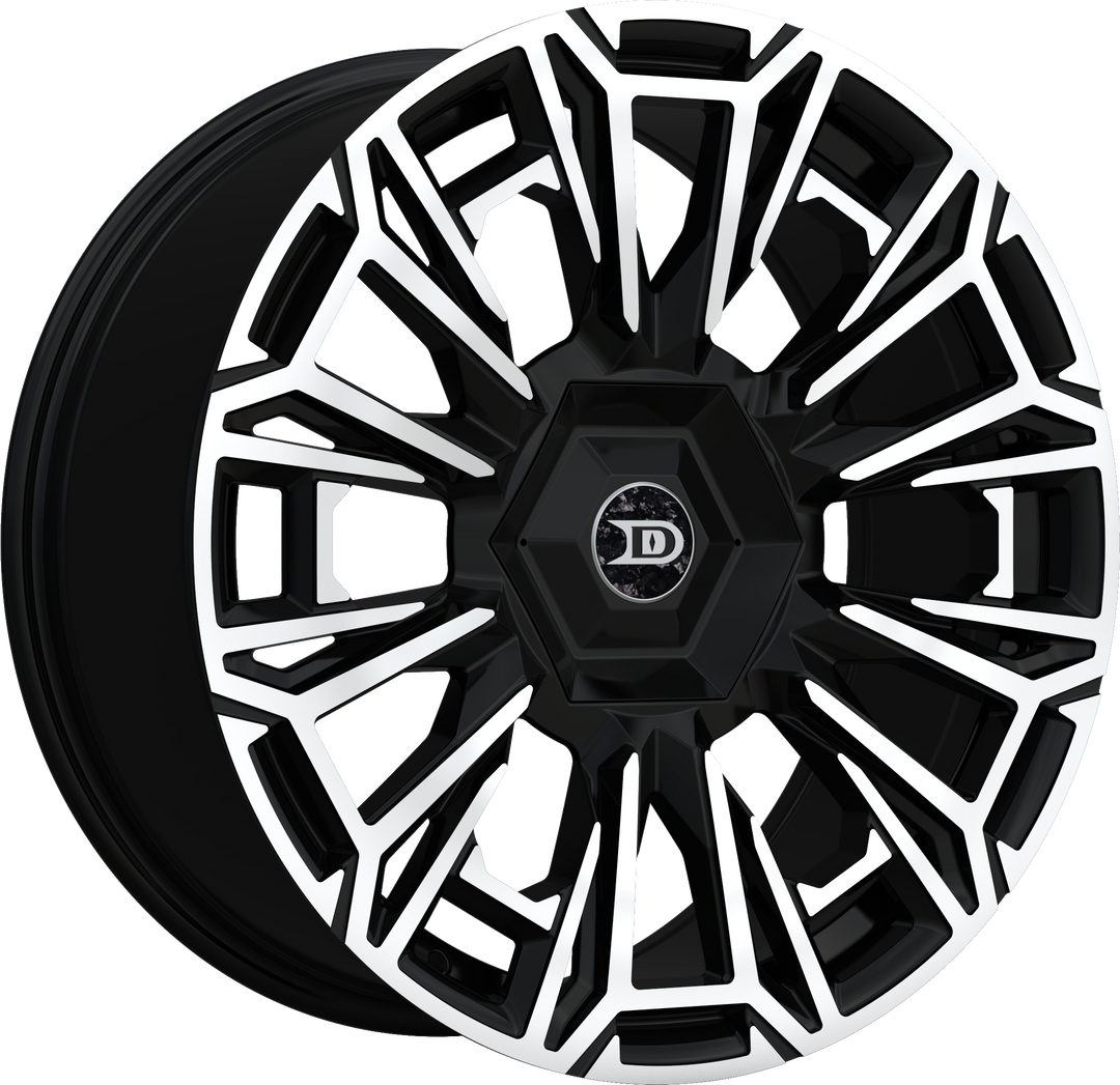 20" Black wheels 5X120 FOR CADILLAC CT4 CT5 CT6 CHEVY CAMARO 2014^ IMPALA 13-15 MALIBU, LAND ROVER RANGE ROVER HSE SPORT  TESLA MODEL S X