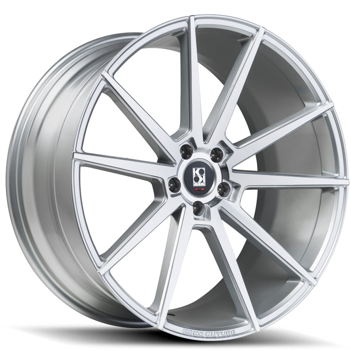 24" 5x108 Silver, Machined, and Brushed Special Order options