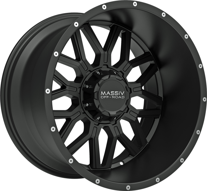 22" Wheel & GRIP Package 5X139.7 FOR ALL 5 LUG RAM 1500 Older FORD BRONCO, 96 & Older 5 LUG FORD F150