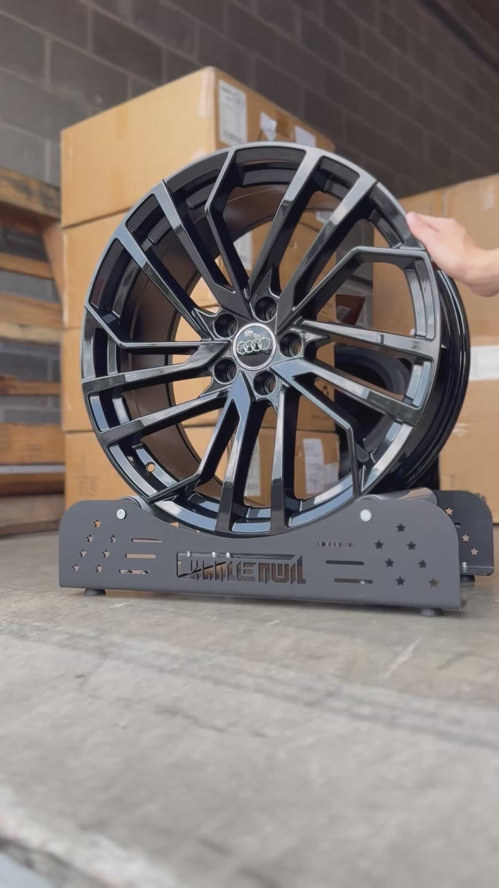 18” 20" W650 Audi STYLE WHEELS IN GLOSS BLACK FITS AUDI A4 S4 RS4 A5 S5 RS5 A6 S6 RS6 A7 S7 A8 S8 Q3 SQ3 Q5 SQ5 Q7 SQ7