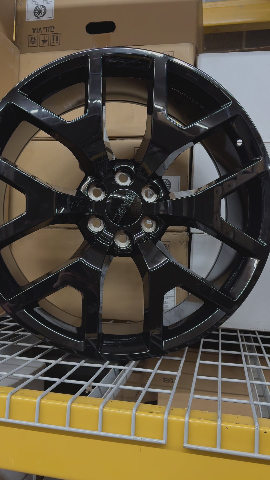 24" Black GM11 Snowflake REPS 6X139.7 6x5.5 FITS CADILLAC ESCALADE DENALI YUKON CHEVY SILVERADO TAHOE SUBURBAN INFINITY QX80 DODGE RAM 1500 JEEP WAGONEER NISSAN TITAN