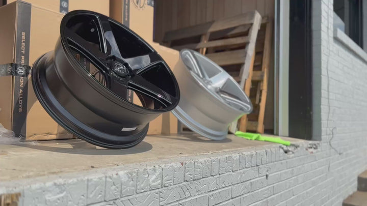 24" SELECT PRECISION S104 BRUSHED MACHINE WHEELS 6x135 FOR FORD F150 EXPEDITION RAPTOR LINCOLN NAVIGATOR MARK LT